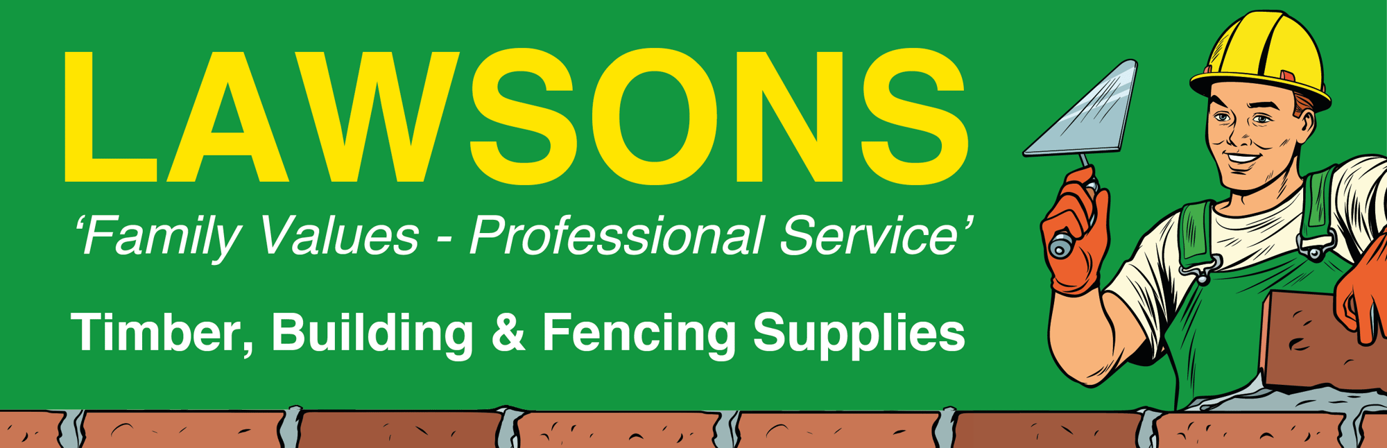 lawsons logo - trowel man